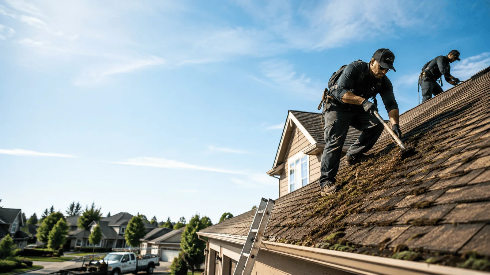 Roof Moss Removal in Pollock, SD near me